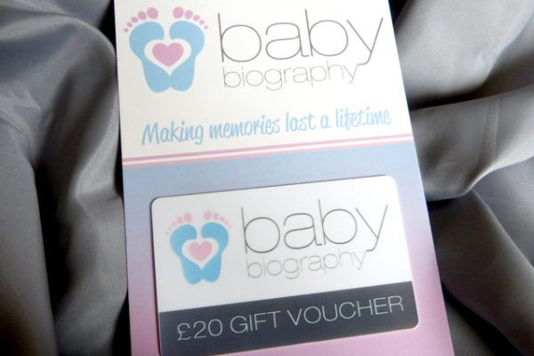 Baby Biography Gift Card