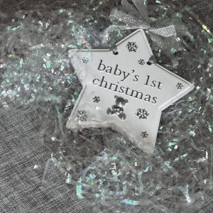 Baby's First Christmas Plaque