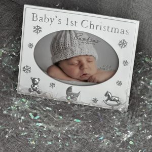 Baby's First Christmas Photo Frame