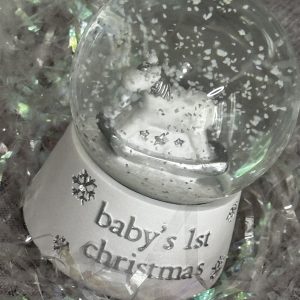 Baby's First Christmas Snowglobe